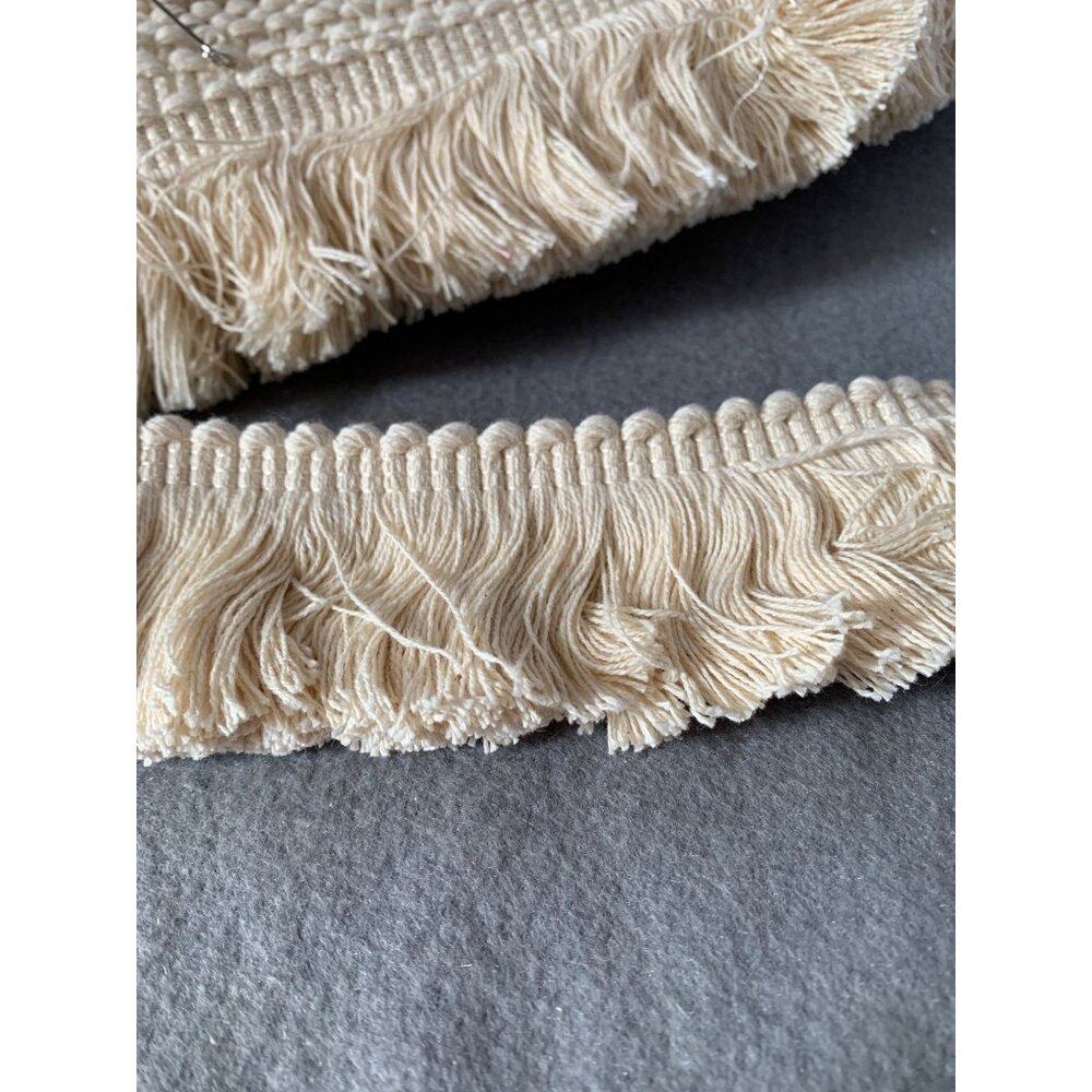 Simplicity Beige Fringe Trim 2" width 4 yards